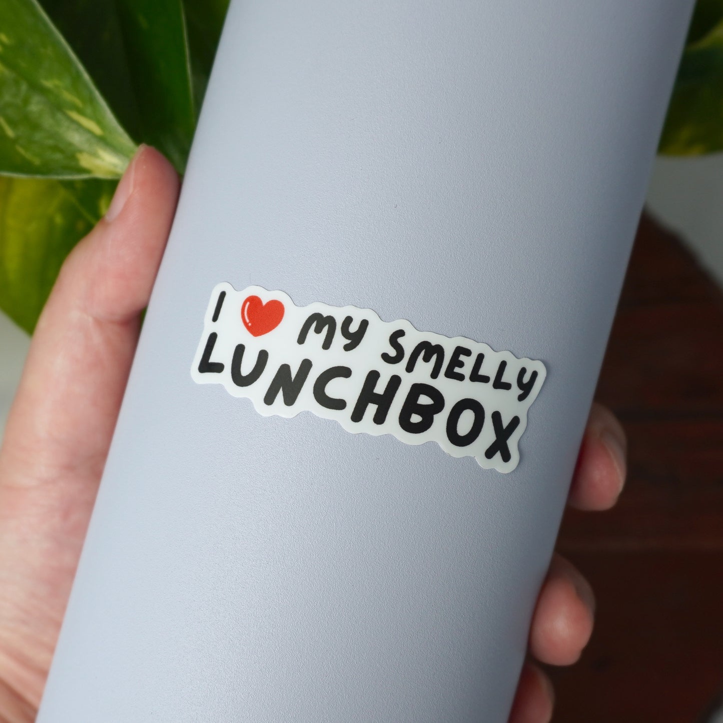 Sticker: I Love My Smelly Lunchbox