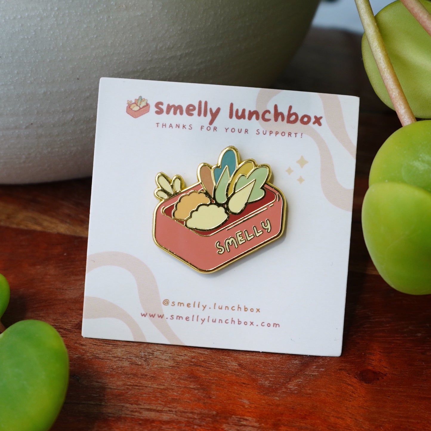 Enamel Pin: Smelly Lunchbox